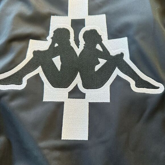 Marcelo Burlon Milan black and white zip jacket. Size XL - Picture 4 of 13